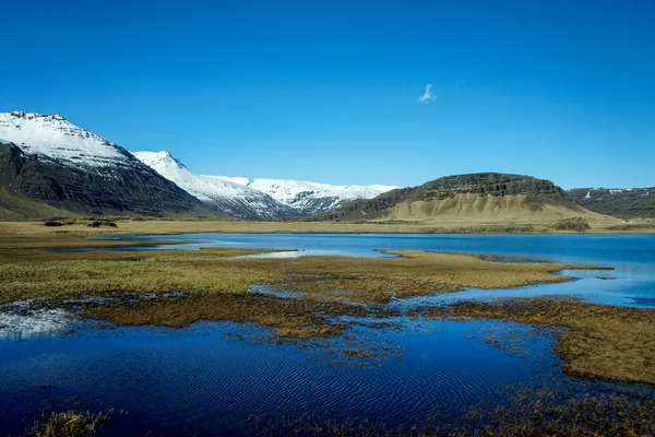 冰岛南部山水风景 — 图库照片