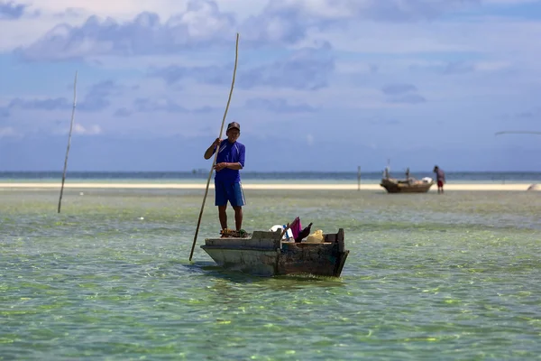 Tsiganes de la mer sur l'île de Bornéo — Photo