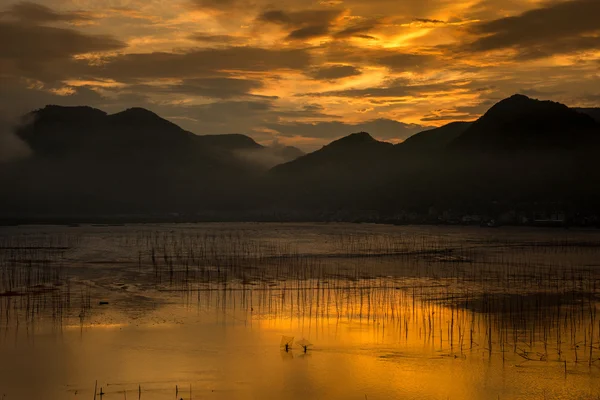 Sunrise in Xiapu County — 图库照片