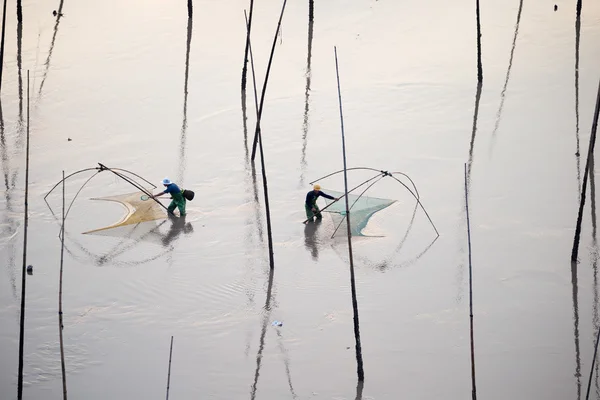 Pêcheurs en Xiapu, Chine — Photo