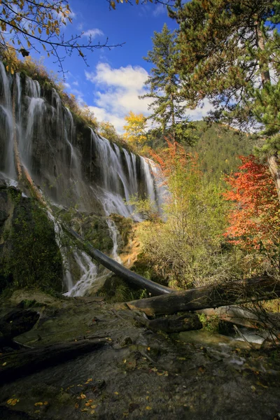 Jiuzhigao waterfalls — ストック写真