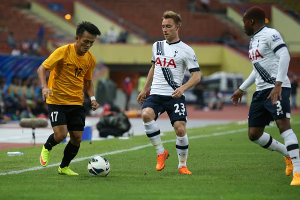 Football Tottenham Hotspur vs Malaysia — Stock Photo, Image