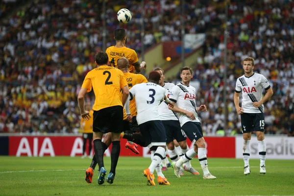 Football Tottenham Hotspur vs Malaysia — Stock Photo, Image