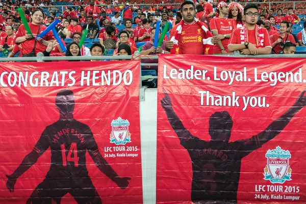 Liverpool Asia Tour 2015 — Zdjęcie stockowe