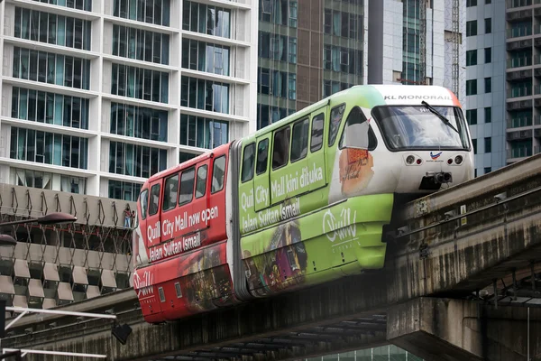 Kuala Lumpur Monorail — Stockfoto