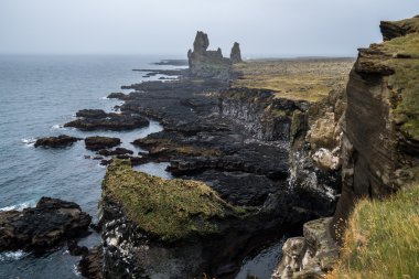 Iceland landscapes clipart