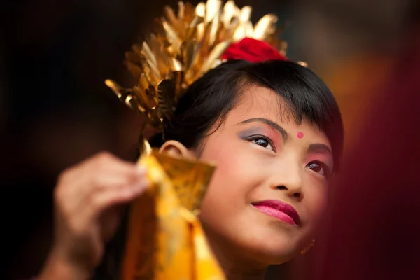 Балийское танцевальное представление — стоковое фото