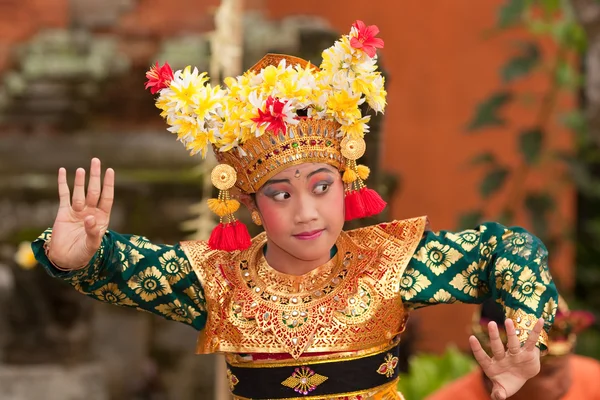 Balinese dance performance — Stock Photo, Image