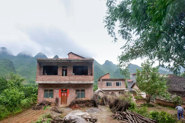 Azienda agricola a Guangxi, Cina . — Foto Stock