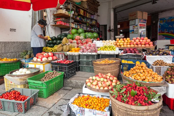 Yangshuo town, China — Stock Photo, Image