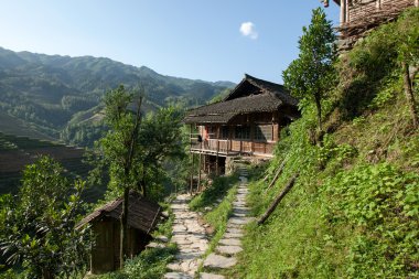 Yao etnik azınlık Halk Köyü Guangxi eyaleti, Çin