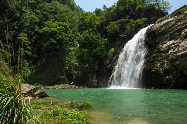 Waterfalls in Guangxi, China