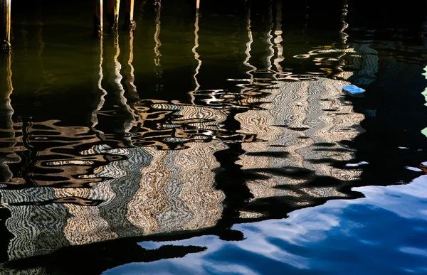 Vatten reflektioner fotografi — Stockfoto