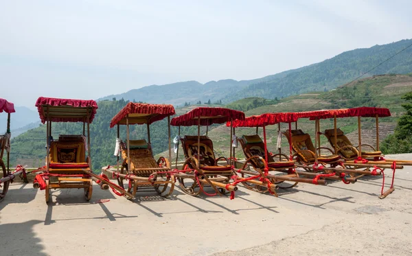 Hand carry sedan chair, China — Stock Photo, Image