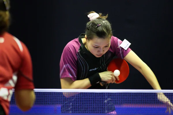 Volkswagen 2010 Frauen-Weltmeisterschaft im Tischtennis. — Stockfoto