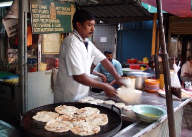 Street food stall in Kuala Lumpur, Malaysia