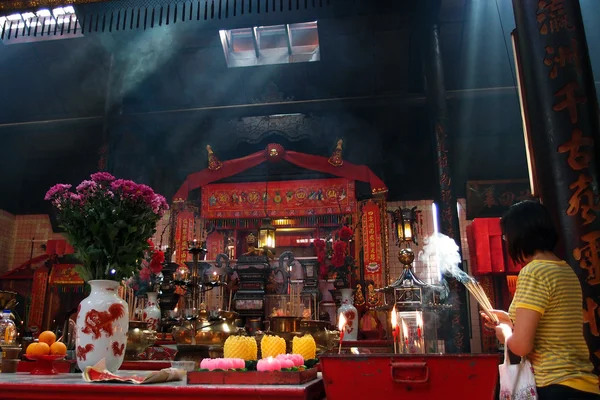 佛教寺庙吉隆坡 — 图库照片
