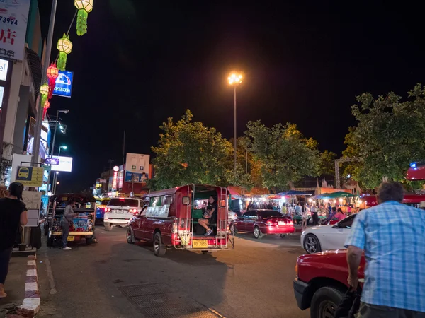 Vida nocturna Chiang Mai, Tailandia — Foto de Stock