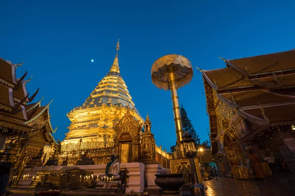 Wat Doi Suthep templo en Chiang Mai Tailandia — Foto de Stock