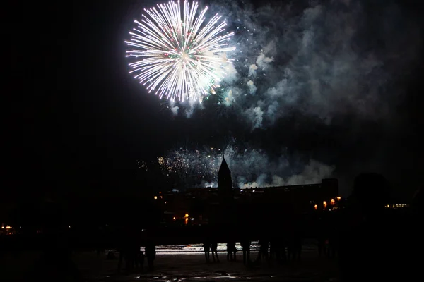 Feuerwerk k — Stockfoto