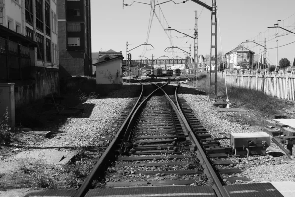 Vía del tren b —  Fotos de Stock