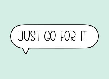 İthaf etmeye devam et. El yazısıyla yazılmış resimli harfler. Konuşma balonunda siyah vektör metni. Basit taslak işaretleme biçimi. Sohbetin taklidi.