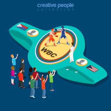 Creative people flat collection
