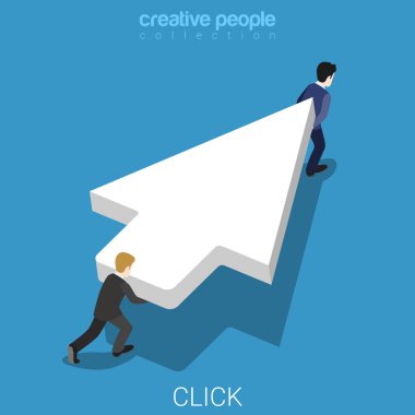 Creative people flat collection