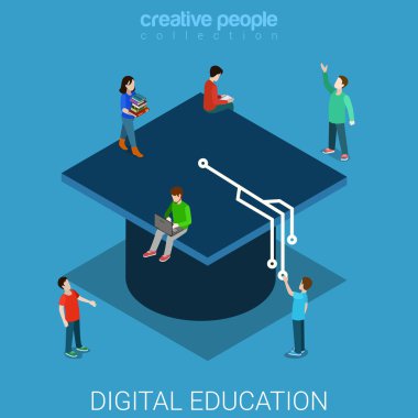 Creative people flat collection