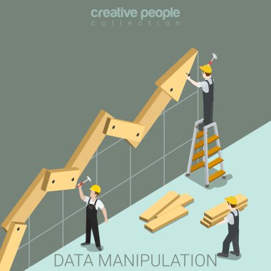 Creative people flat collection