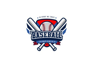 Beyzbol rozet Logo 