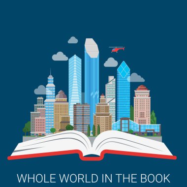 Whole world in book
