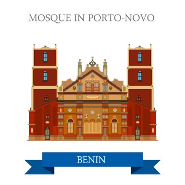 Düz çizgi film tarihi görüş illüstrasyon