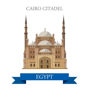 Düz çizgi film tarihi görüş illüstrasyon