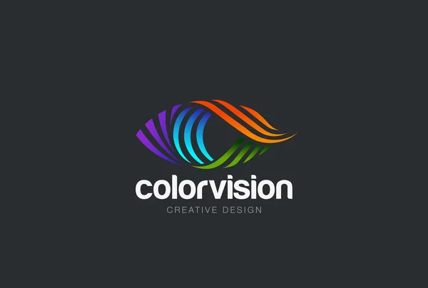 Ojo Logo diseño — Archivo Imágenes Vectoriales