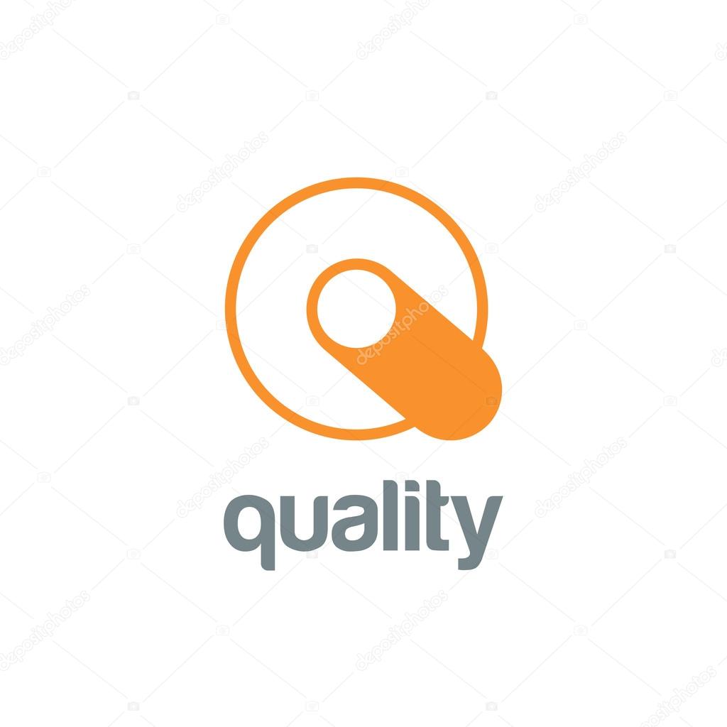 Letter Q Logo design vector template. Font Logotype.