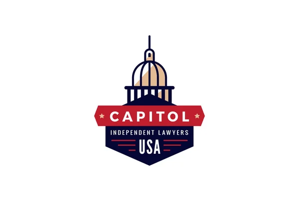 Capitol Logo design — Stock Vector