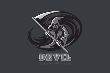Cadılar Bayramı ölüm şeytan Logo