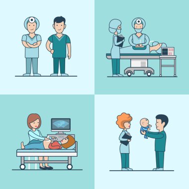 sezaryen bebek doğan ameliyat seti