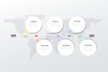 Infographics arka plan konsepti