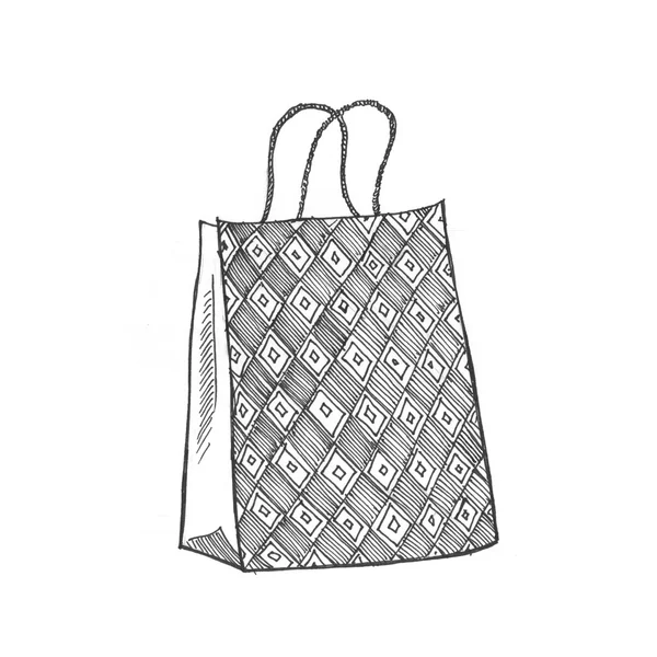 Illustration shopping bag image. — Stock Photo, Image