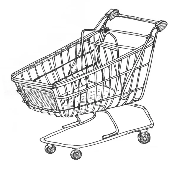 Shopping cart draw Stock Photos, Royalty Free Shopping cart draw Images ...