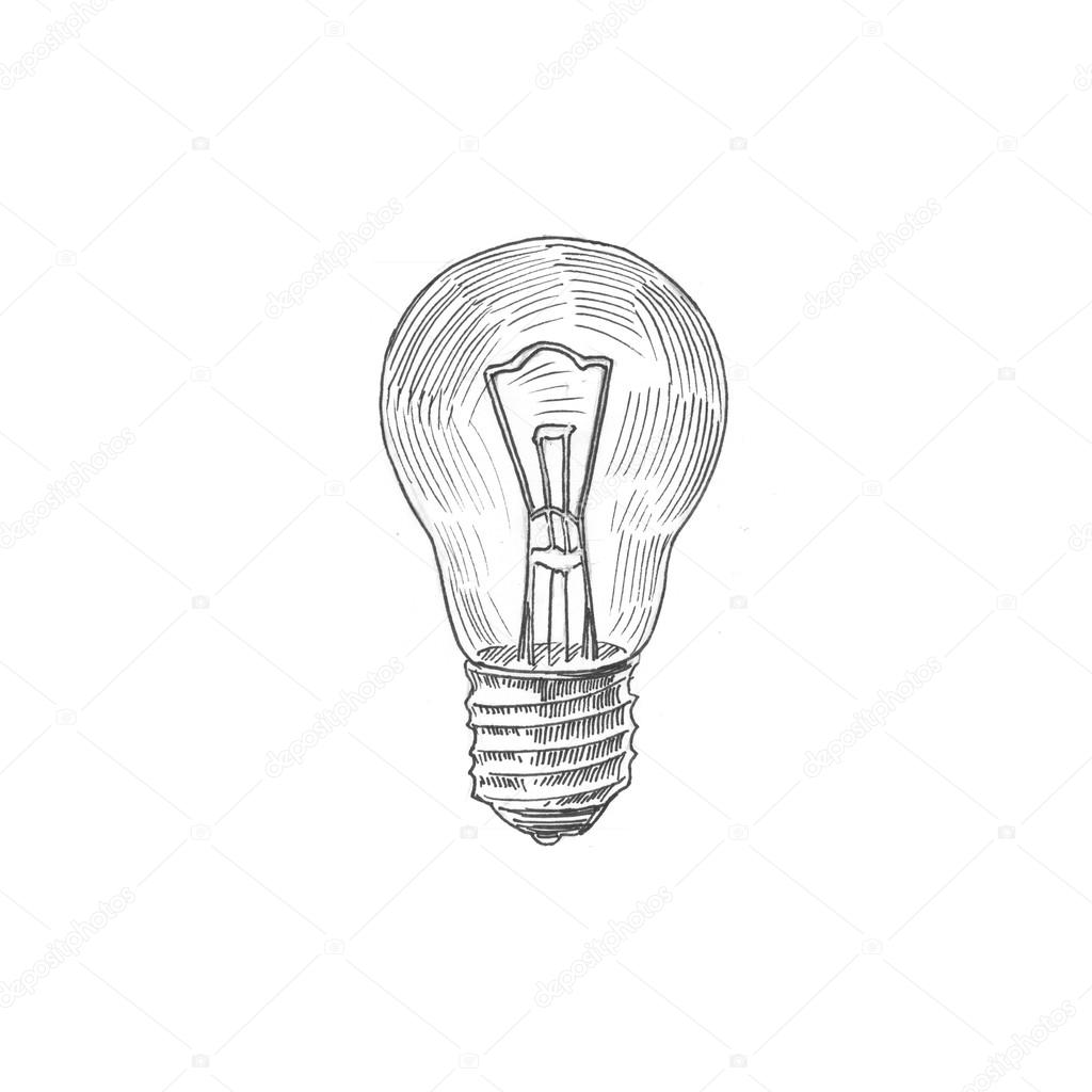 illustration lamp bulb