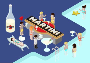 marka Martini izometrik kavramı
