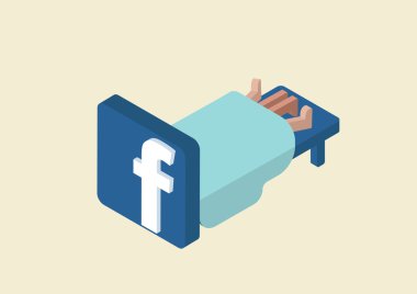 marka Facebook kavramı.