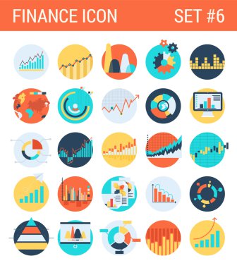 Finance infographics  icons set
