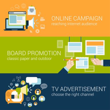 Infographic reklam kampanyası