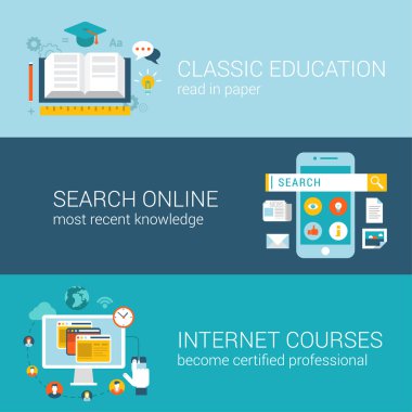 modern education infographic concept. clipart