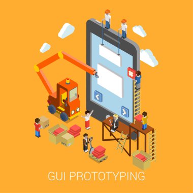 Mobil GUI arayüz prototipleme