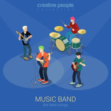 isometric Rock music band